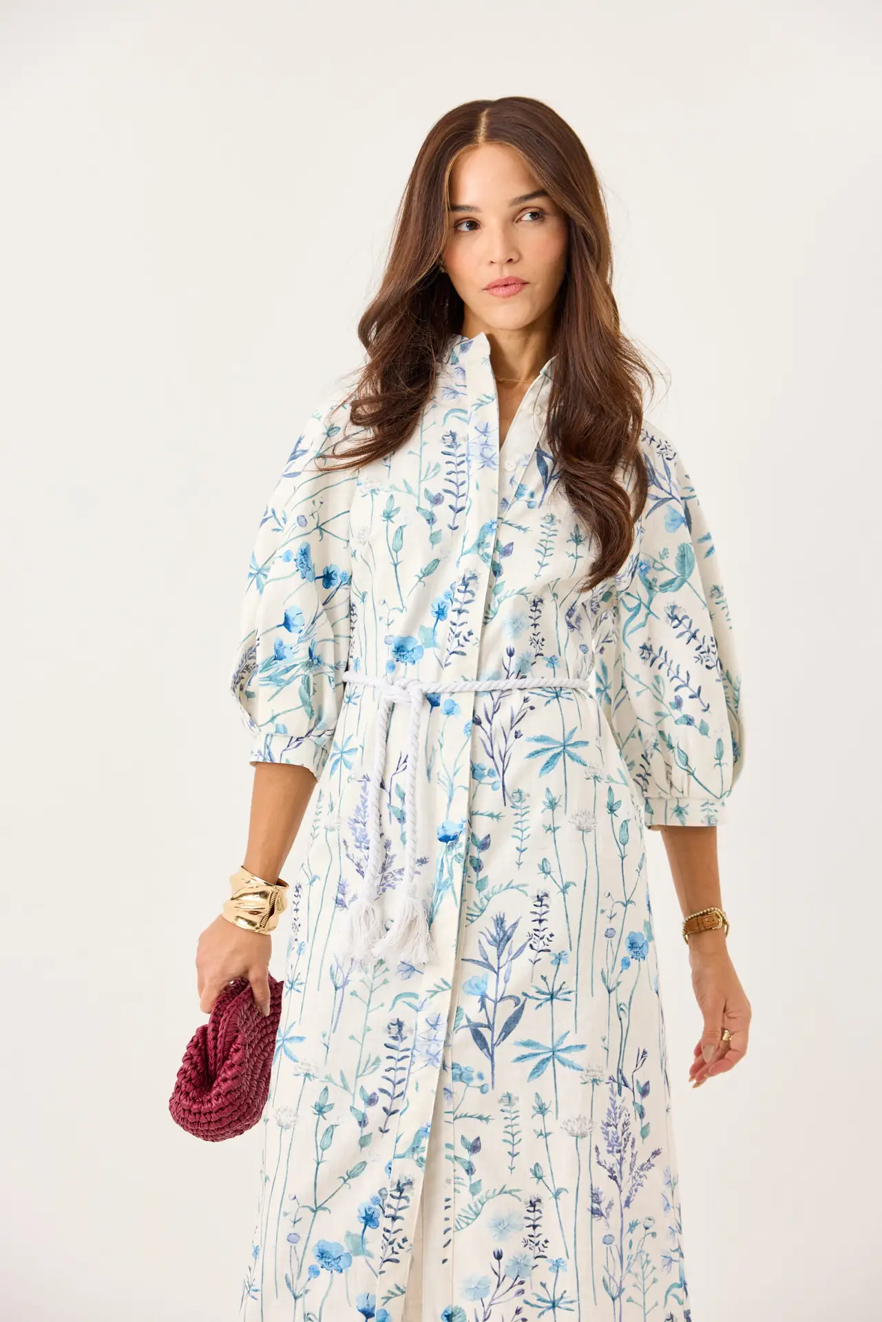blue floral dress - Image 8