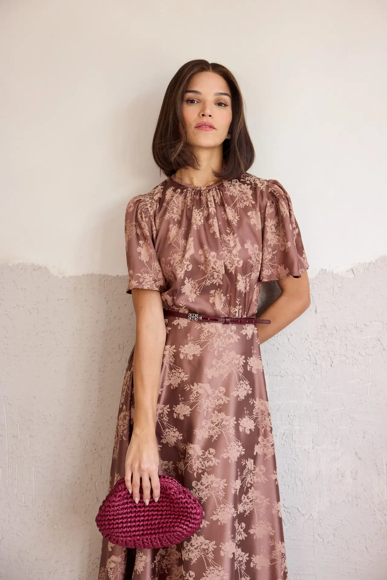 udri chocolat silk dress - Image 3