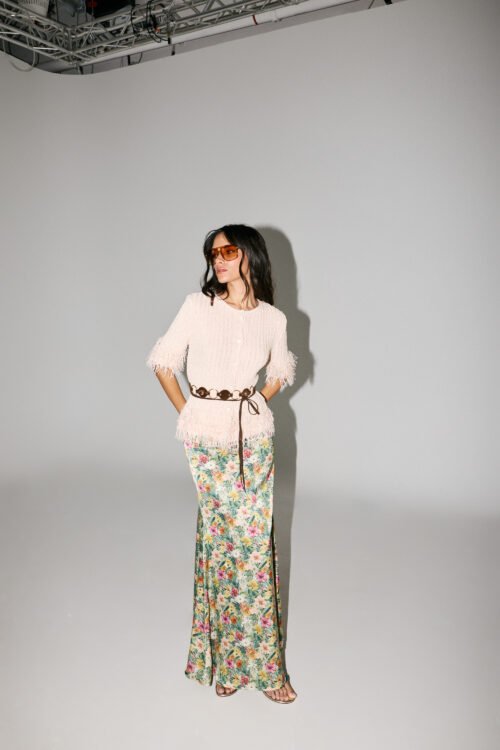 Isabella Maxi Skirt-English Garden