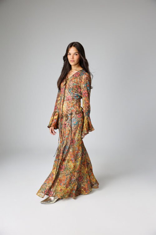 Hippie Dress-Bohemian Mosaic