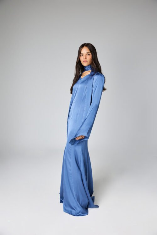 Luna Dress-Azure Mist
