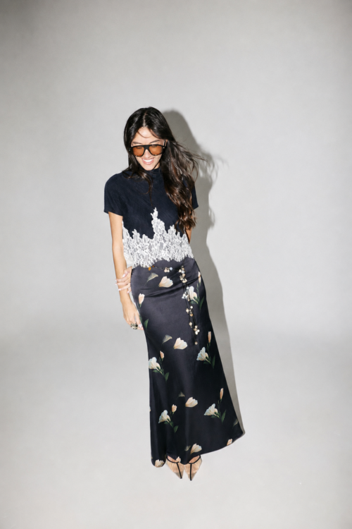 Isabella Maxi Skirt-Moonlight Lily